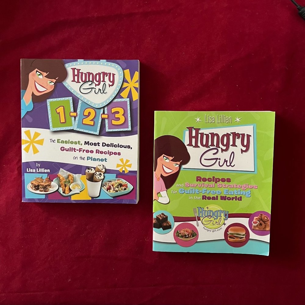 2 - Hungry Girl Cookbooks By:  Lisa Lillien